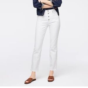 J. Crew high rise vintage straight Denim Jeans